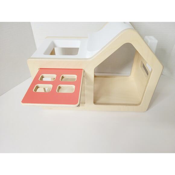 Lovevery Wooden Activity Play House – Shape Sorter & Imaginative Play Toy - Picture 2 of 4